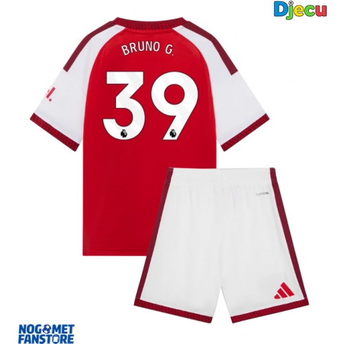 Arsenal Bruno Guimaraes #39 Domaci Dres za djecu 2026-27 Kratak Rukav (+ Kratke hlače)